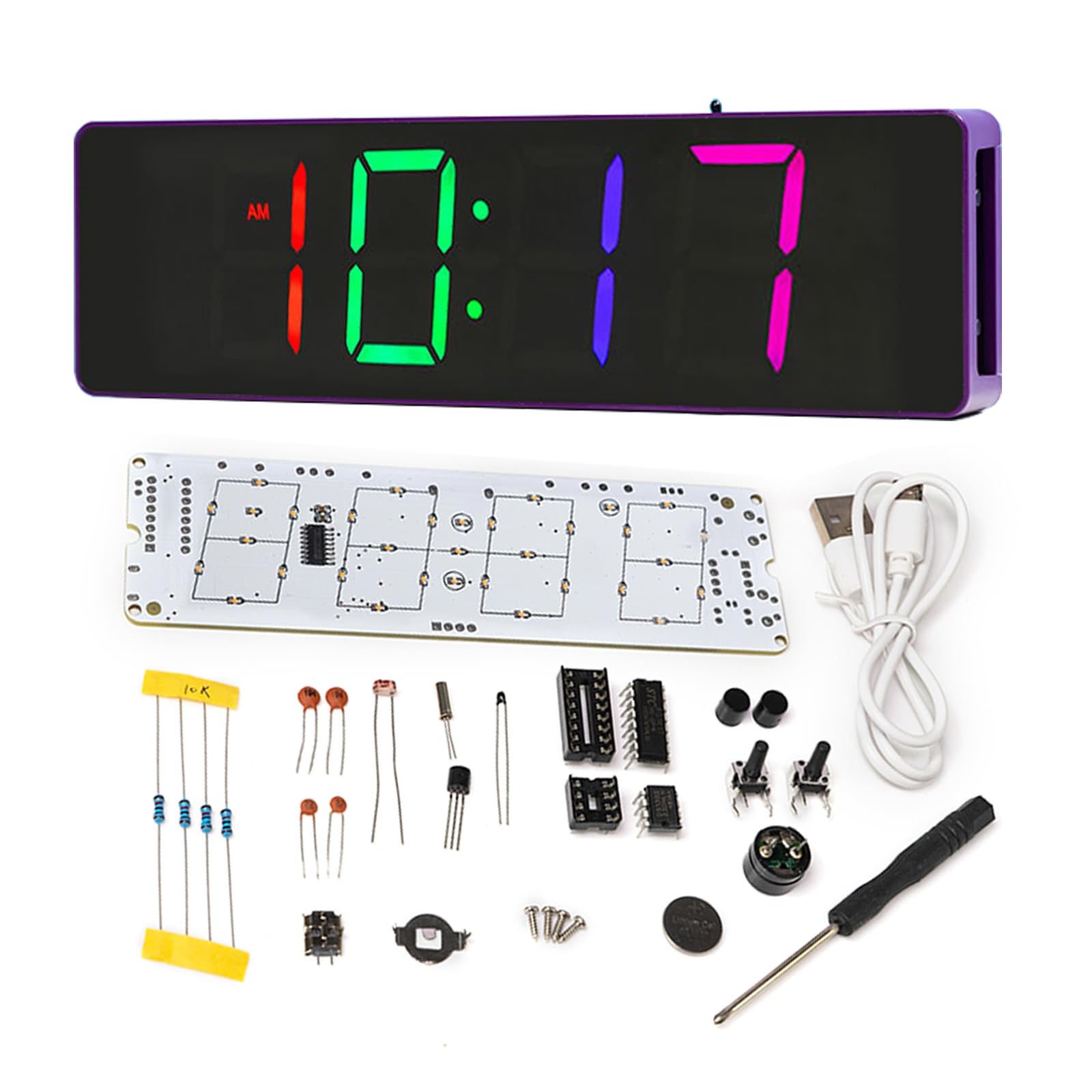 EIELE Digitaluhr Lötübungsset