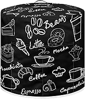 Vista 42 de Cubierta antipolvo para olla a presión de 6 cuartos, freidora de aire, arrocera, cubiertas antipolvo para electrodomésticos de cocina con bolsillos