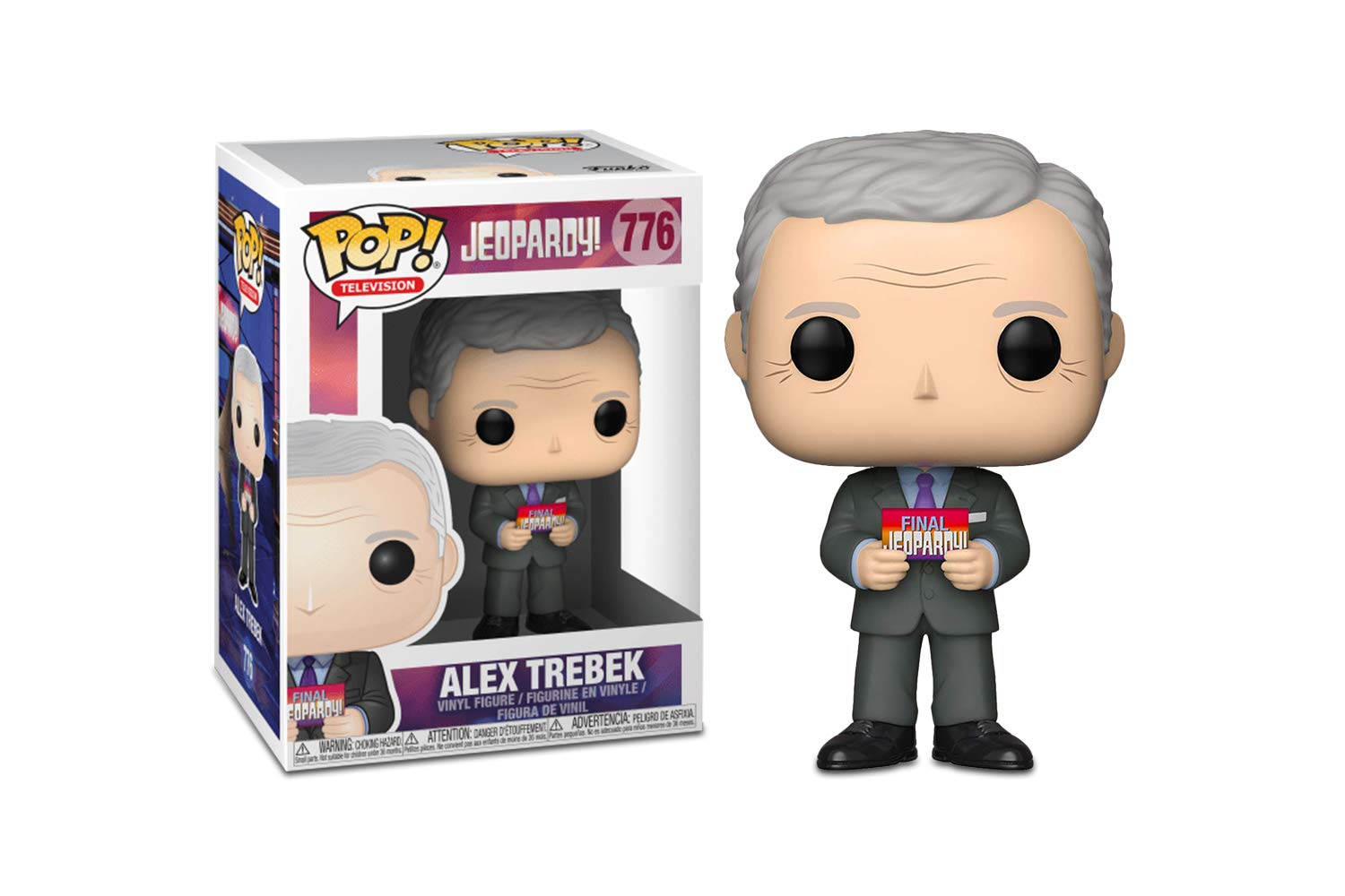 Pop! TV: Jeopardy - Alex Trebek (Styles May Vary), Multicolor