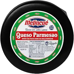 Queijo Parmesão Melincué 1kg Casca Preta 12 meses de Cura | Armazém Seu Luiz