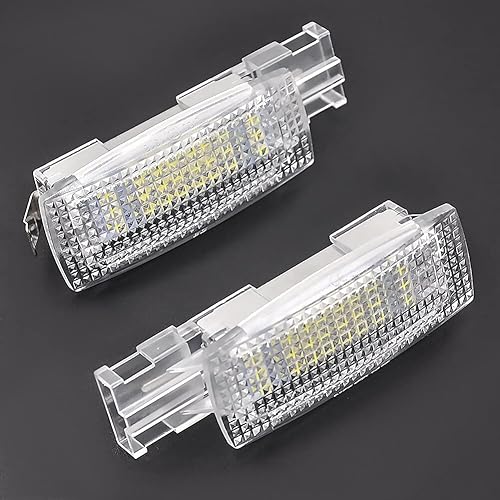 Miniatura 1 de Accesorios de coche LED interior visera solar vanidad espejo luz lectura lámparas para VW Golf 4 5 6 7 Passat B5 B6 B7 Tiguan Beetle EOS Scirocco 3