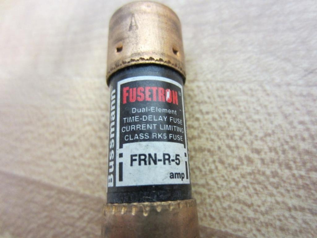 Frnr5 Bussmann FRN-R-5 Fusetron Fuse FRNR5 Cooper (Pack of 3) - New No Box ...