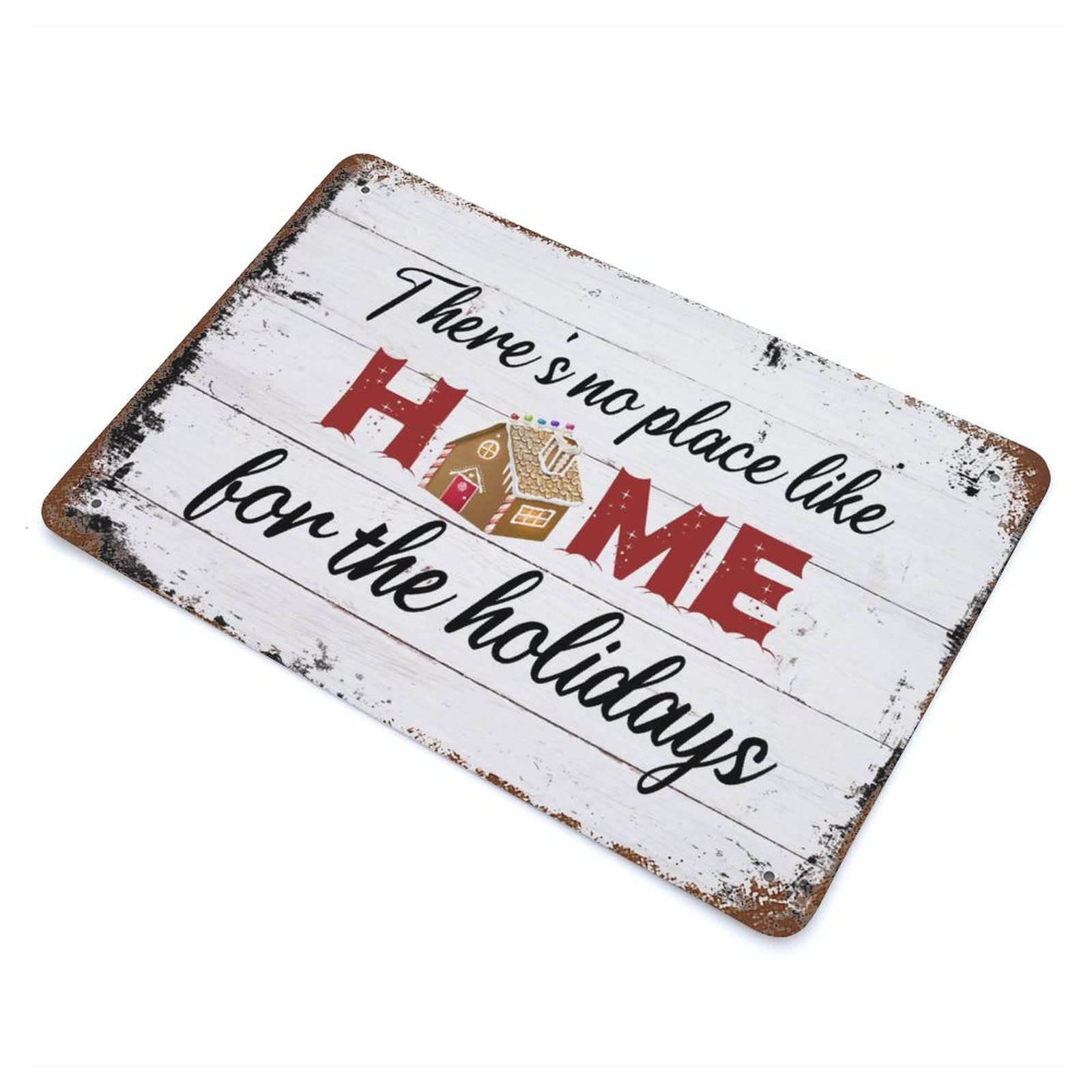 GIMIPATS Cartello in legno con scritta There is no place like home
