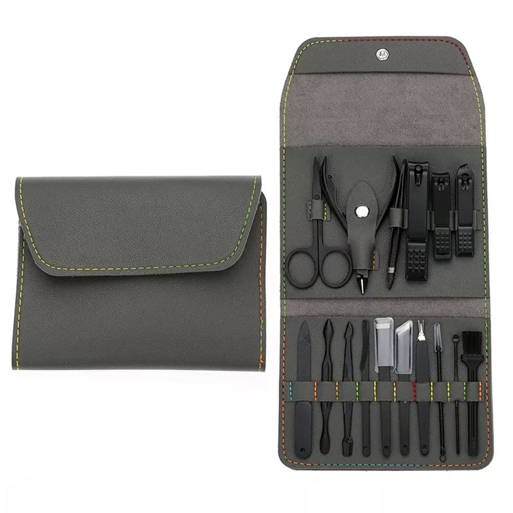 Trimmer Cutte Manicure set 16P Professional Nail Cutter Sciossors Pedicure Kit Clipper Tools Nippers