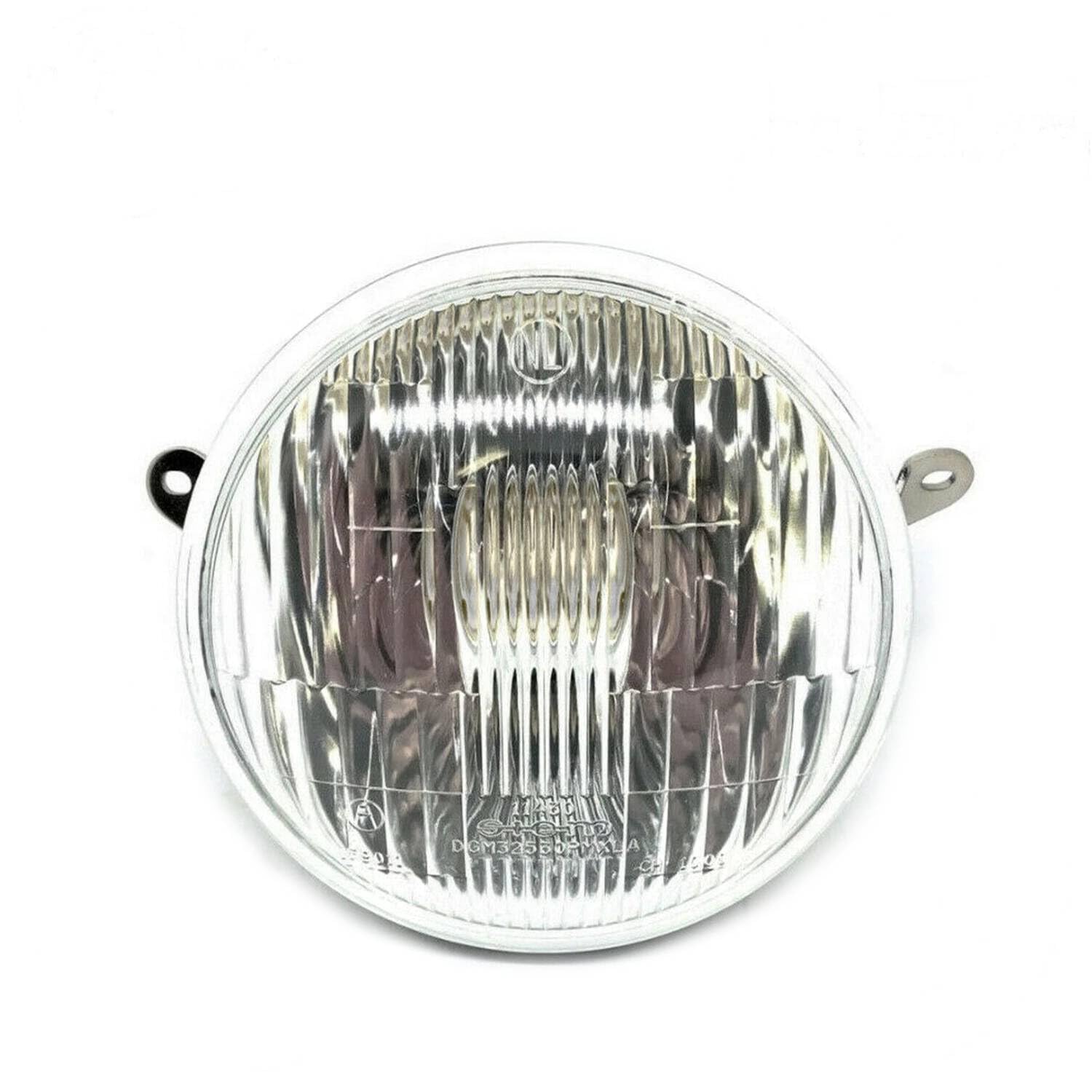 Faro Anteriore Fanale Compatibile con Vespa PX PE 125-150-200 in Vetro Completo