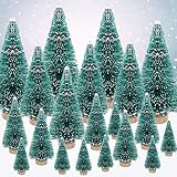 🎄【Perfektes Weihnachtsgeschenk】: Der Miniatur-Weihnachtsbaum ist ein schönes Geschenk für Familien, Kinder und Freunde. Sie können im Winter Schneeverzierungen, Kunsthandwerk usw. herstellen. Sie eignen sich auch für Architekturmodelle, Spielzeugmodelle, Szenendesign und Außenlandschaftsdekoration