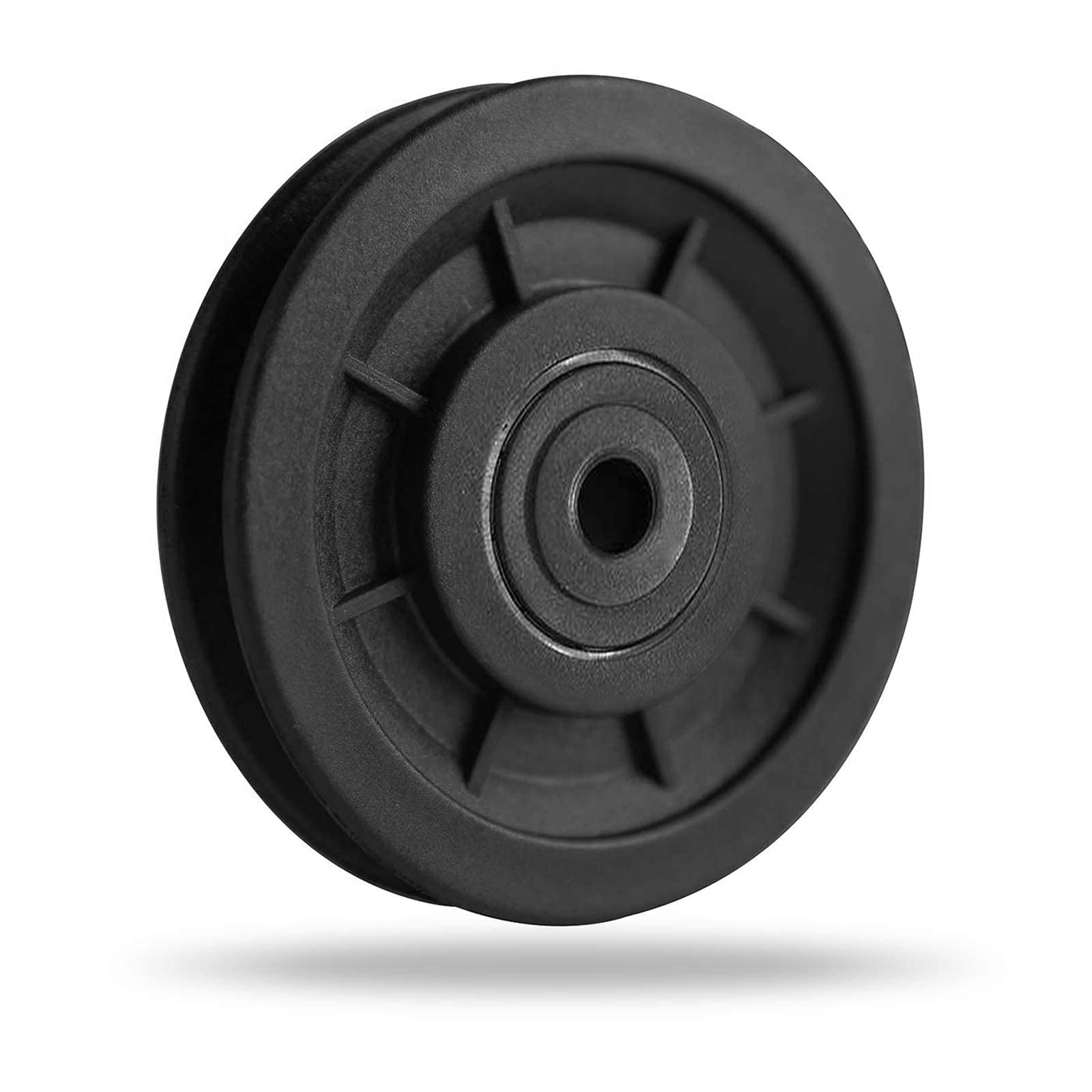 90 mm Plastikowe łożysko pasowe 8 sztuk koła uniwersalne, trening, koła pasowe, odporne na zużycie nylonowe, do drzwi kablowych, maszyny do siłowni, sprzęt garażowy, fitness, łożysko pasowe,