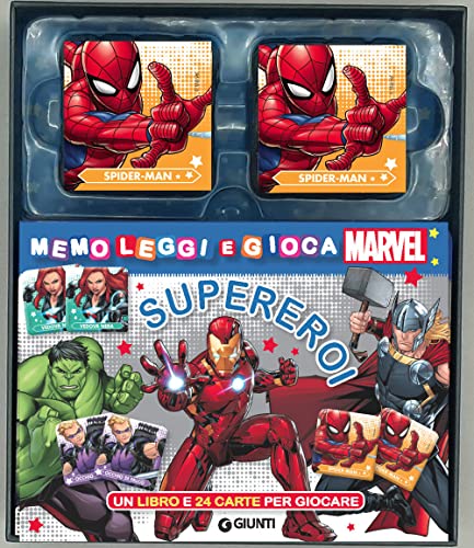 Marvel. Memo Leggi E Gioca. Supereroi. Ediz. A Colori. Con 24 Carte