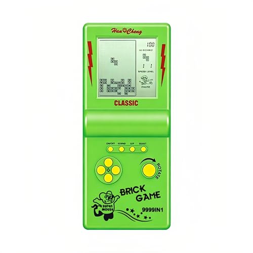 CZT Cube Consola de Juegos Pantalla Grande 999 en 1 Juego de Bloques Consola portátil Retro Ladrillos…