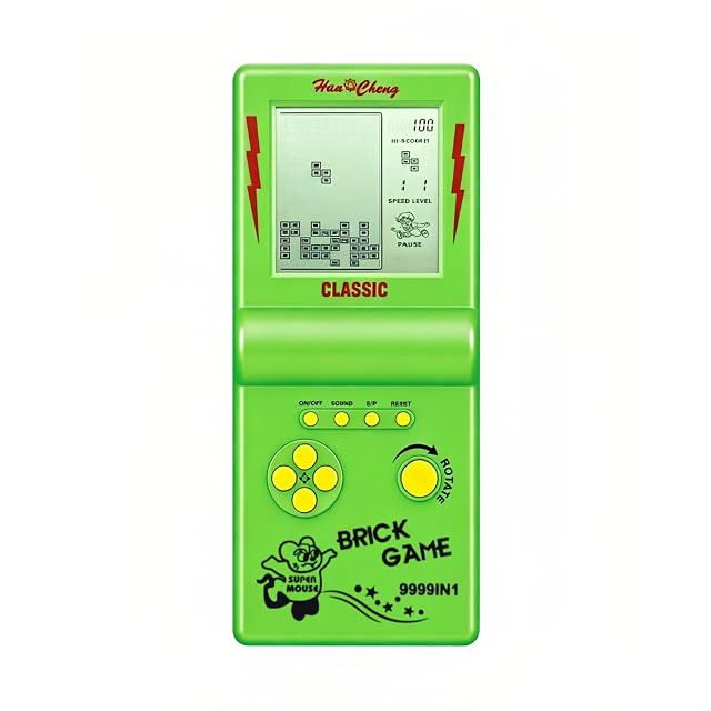 CZT Cube Consola de Juegos Pantalla Grande 999 en 1 Juego de Bloques Consola portátil Retro Ladrillos…