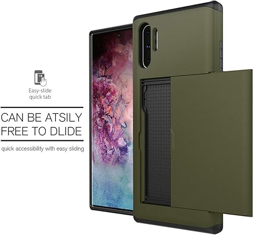 Miniatura 3 de Funda protectora de silicona ultra fina a prueba de golpes con doble capa protectora para tarjetas de crédito, ranura para tarjetas de