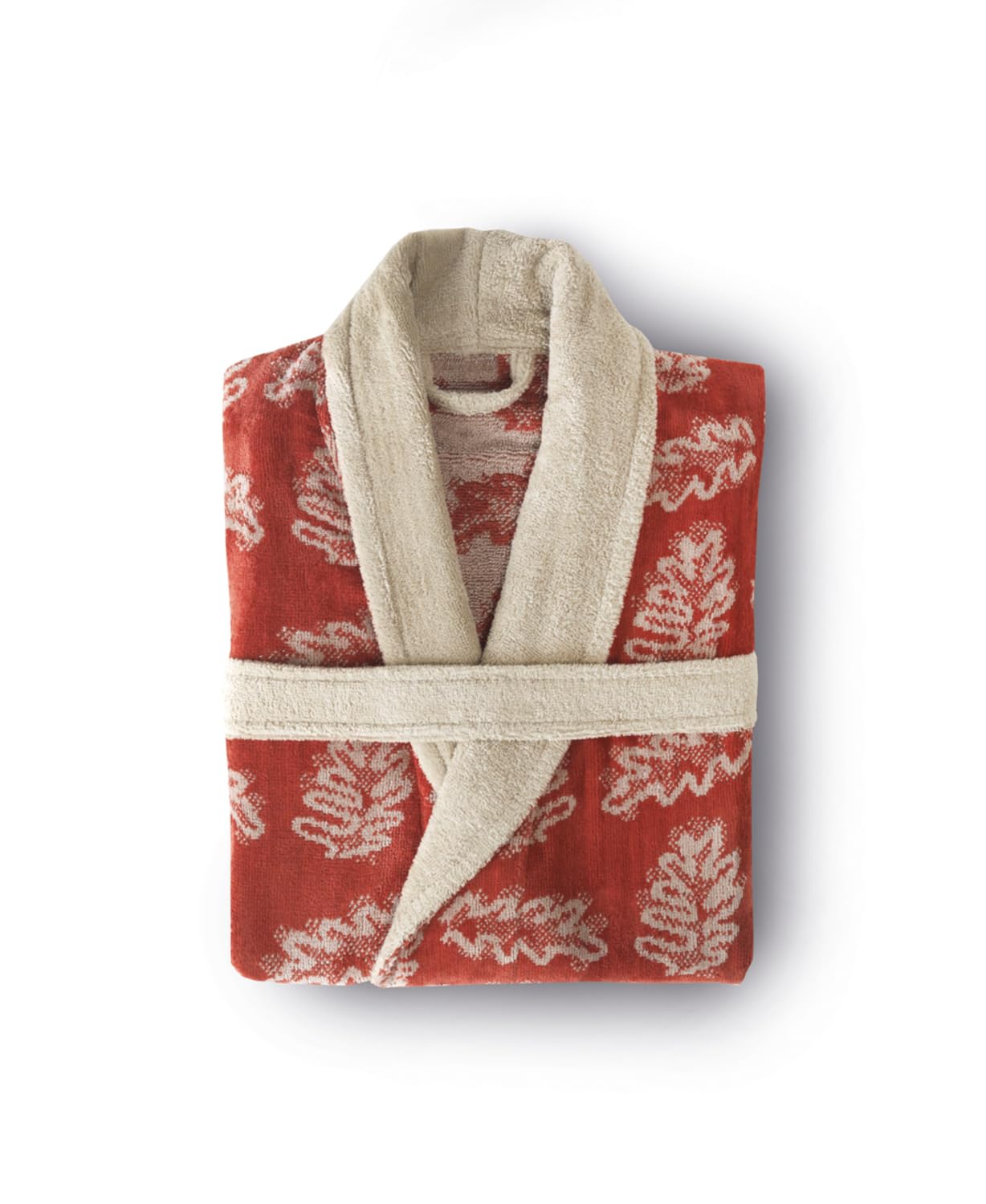 Albornoz avec capuche jacquard modèle Arabico taille S en velours