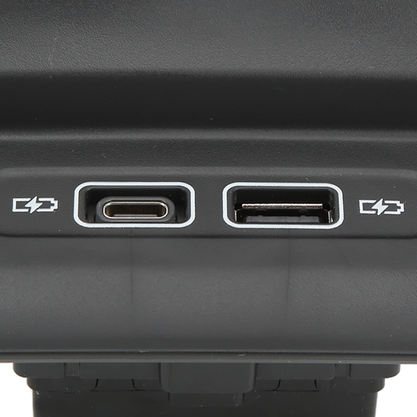 Puerto de Cargador USB para Asiento Trasero Negro 5QD035726L Reemplazo para KODIAQ KAROQ 2017+