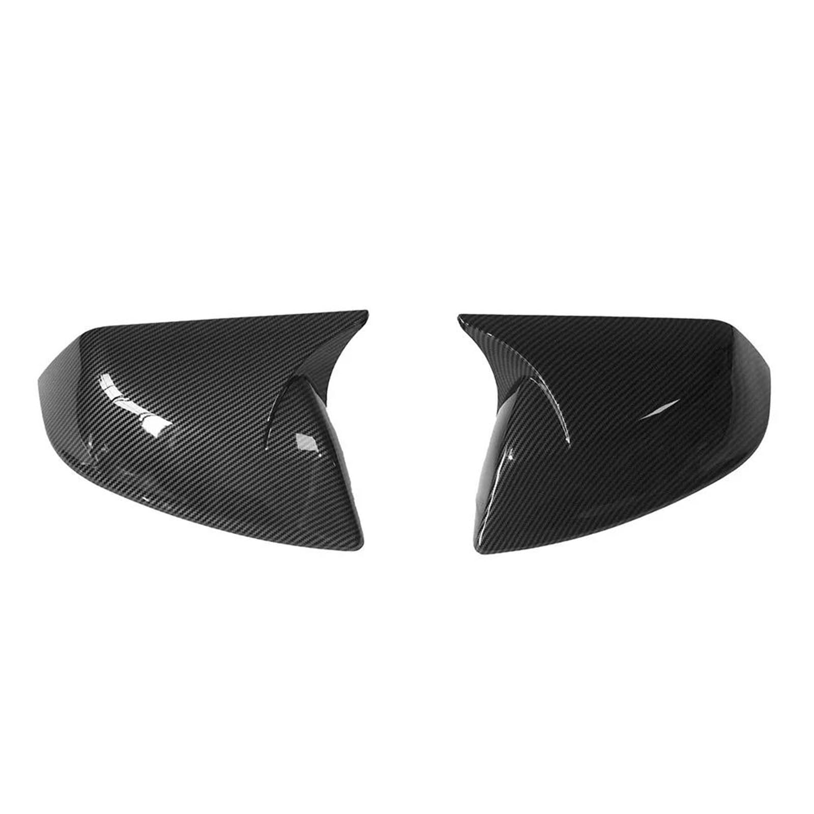 for Q5 SQ5 Q5L Q7 S7Q 2019-2024 Car Sticker Rearview Side Mirror Cover Wing Cap YIJIAVSX(Carbon)
