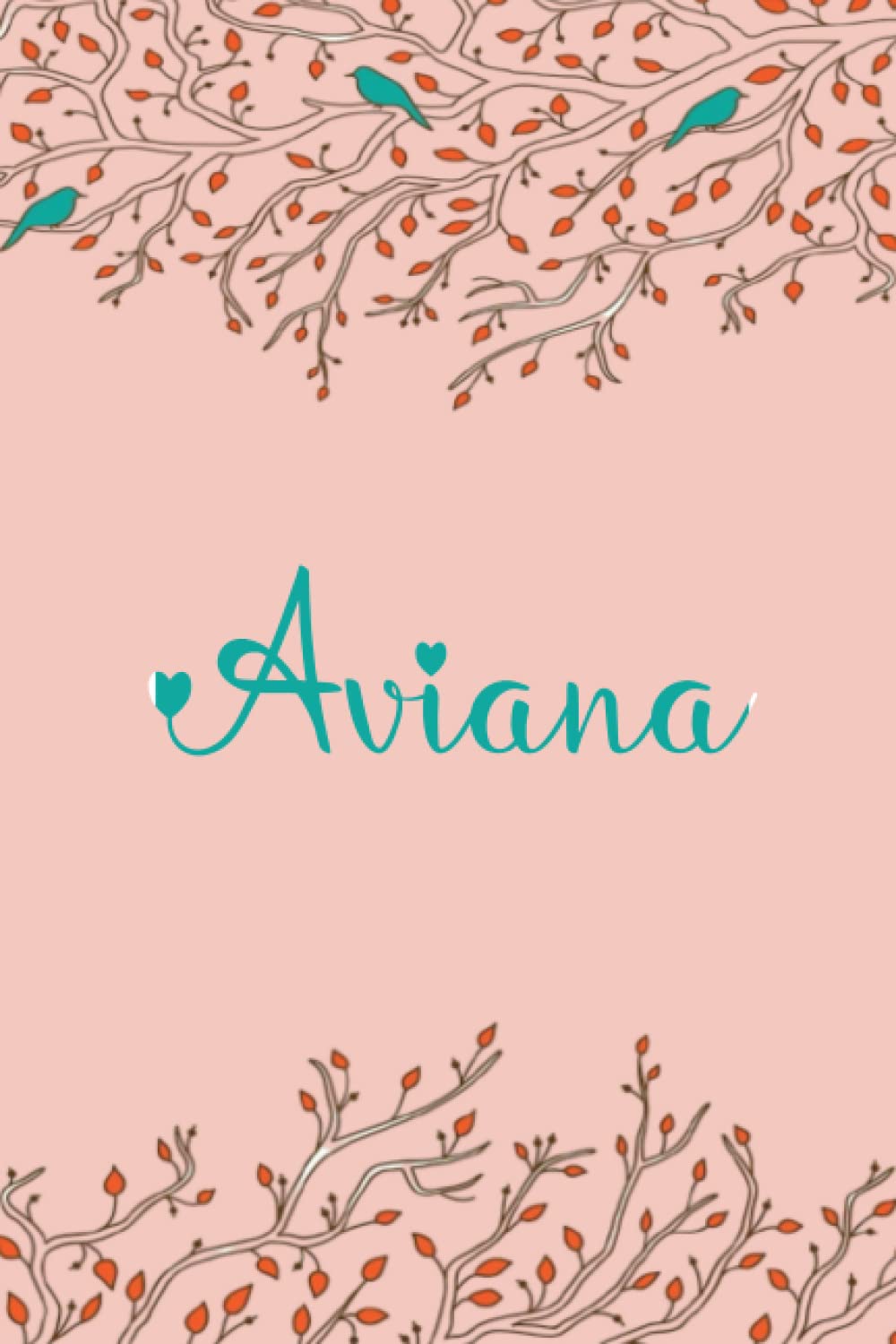 Aviana: Personalized Aviana Name Notebook, 120 lined ruled personalized pages (6/9 In) Home Stationary.Unique Gift For Girls & Women. Paperback – 4 July 2022