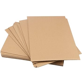 Cartone Ondulato 100 Fogli | 305x230mm | Spessore 2mm | Per Imballaggi, Spedizioni E Fai Da Te - Foto 4