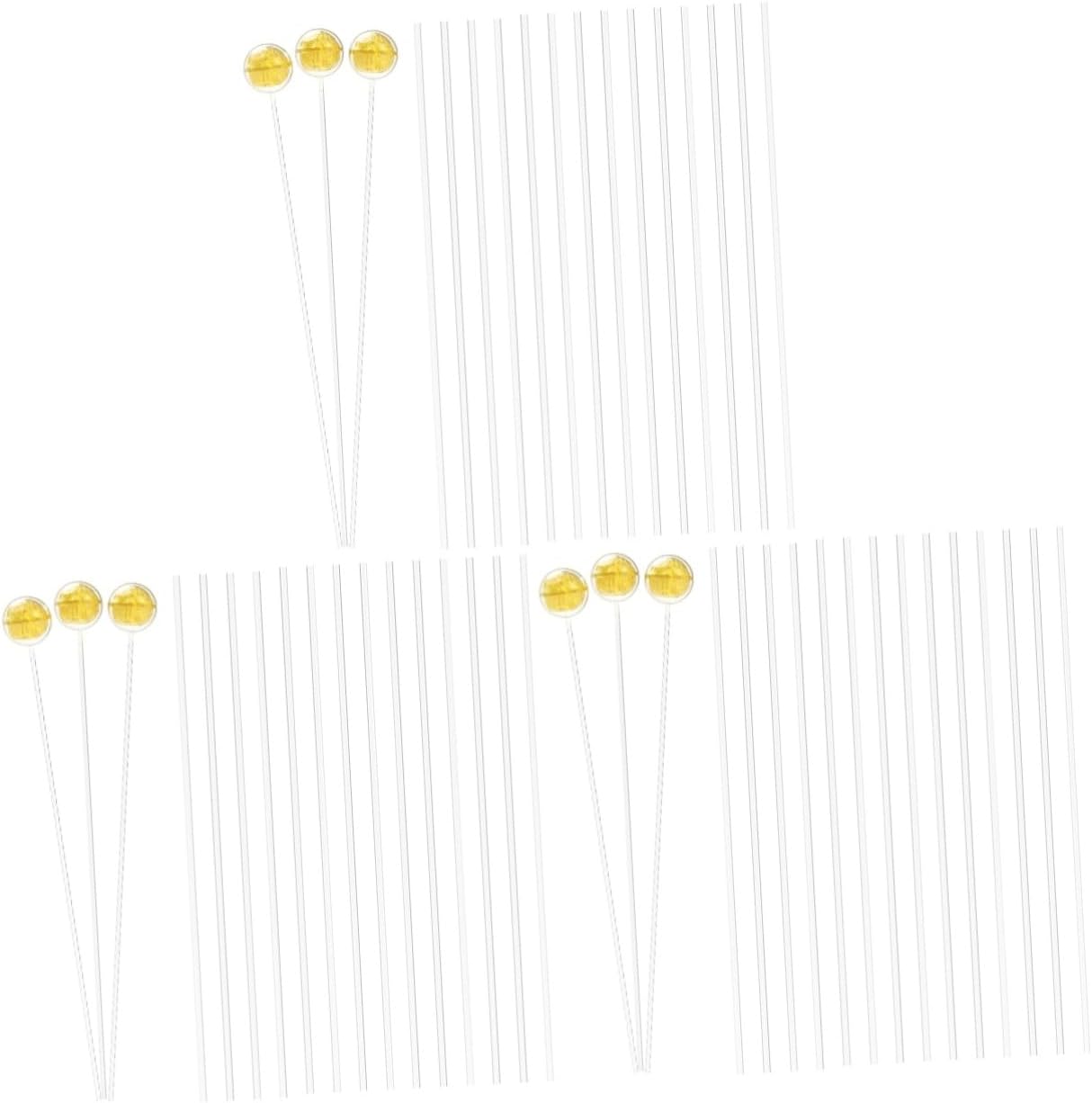 VILLCASE 400pcs Chocolate Holder Sticks for Candy Bouquets Chocolate Decorating Straws Diameter for Valentine Day Weddings and Special Occasions