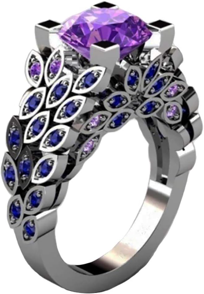 RUVEERoyal Rajputana Swarovski Crystals Designer Ring for Women & Girls