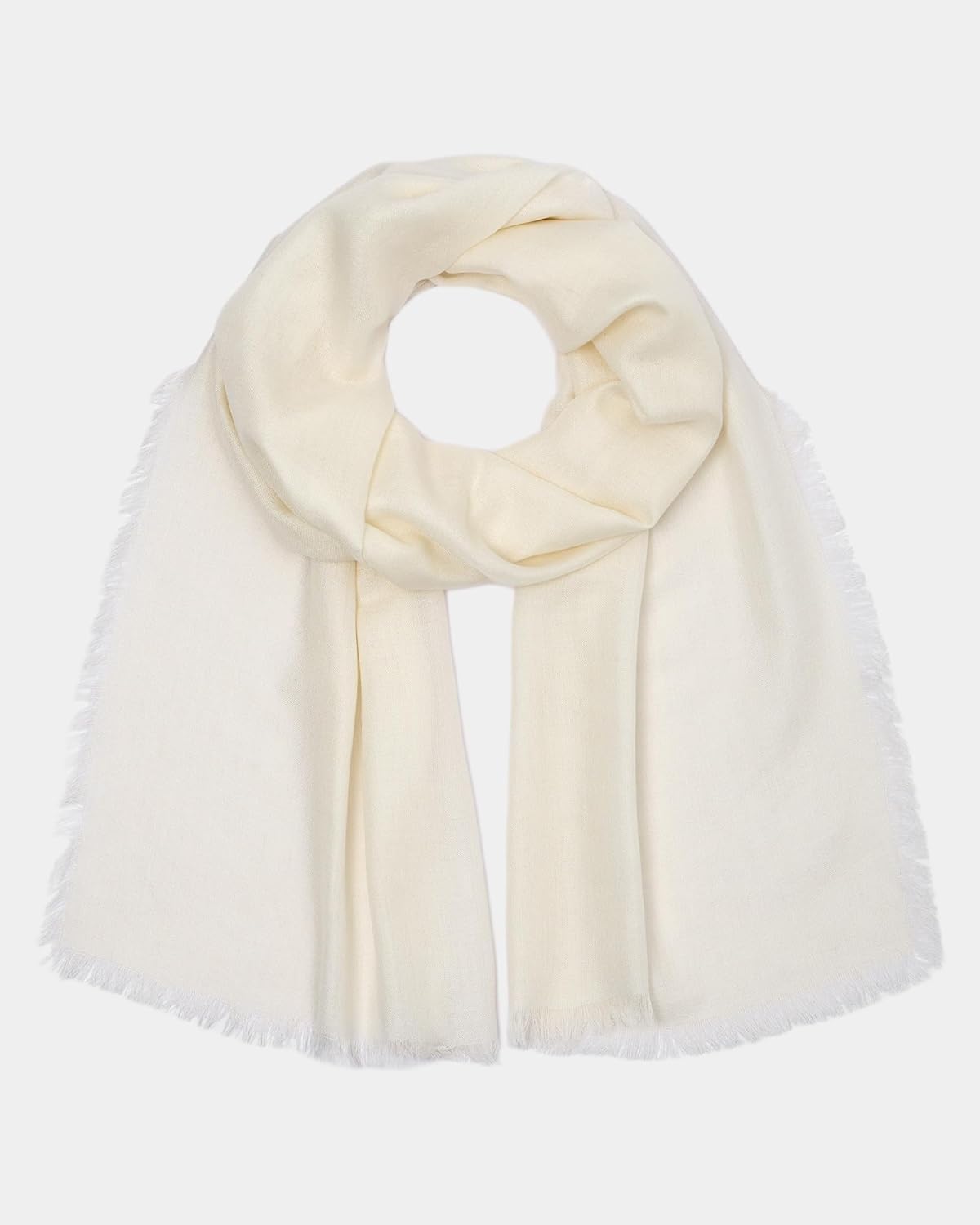 KVSS Women's Fine Knit Shawl, 55% Cashmere 45% Mulberry Silk, X Gauge 120/2NM Yarn Lightweight Spring Summer Wrap Scarf