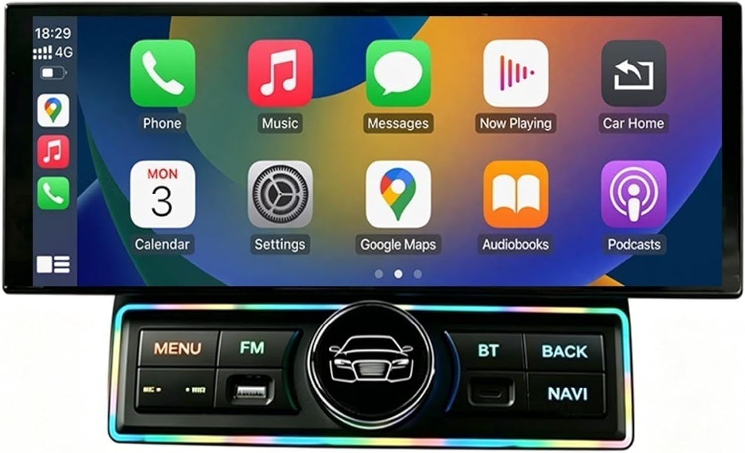 Android 15 Double Din Car Stereo 12.3\
