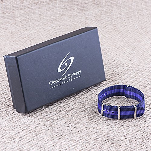 Image of Clockwork Synergy Classic Nylon Nato watch straps bands
