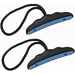 Occult Kayak Handles - Blue (2 Pack) - Heavy Duty - Sleek T-Handle Design - Heavy Duty Bungee - Easy 3-Step Installation and Ergonomic Comfort - Kayak and Boating Accessories