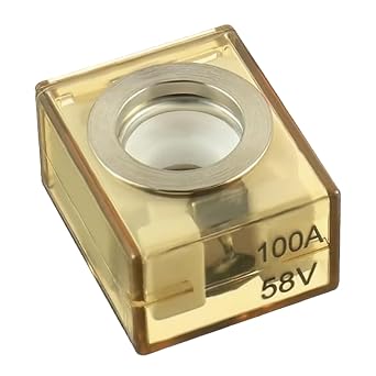 Terminal Fuse - 100 AMP Marine Rated, 58V DC Max, IP66 Waterproof, MRBF Fuse