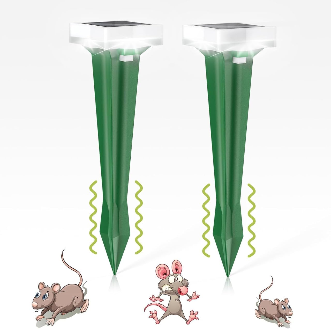 Repulsif Chat Exterieur Interieur, Répulsif Chat Ultrason avec Détecteur de Mouvement, 5 Modes, Flash LED, Sons d'alarme, Repulsif Chat Jardin, Repulsif Ultrason Chat Solaire, Etanche