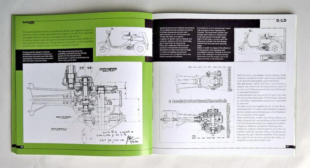 Lambretta D/LD 125/150: Storia, modelli e documenti - History, Models and documentation