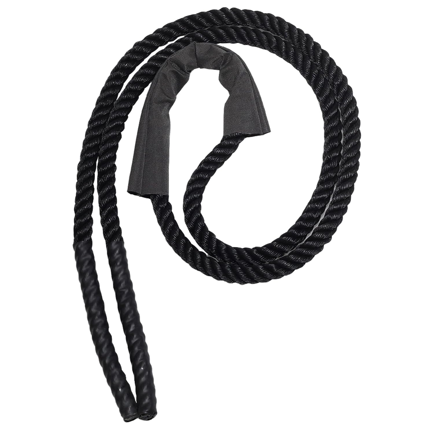 Fit Fusion® Weighted Jump Rope for Fitness - 10 Ft Length 1 Inch Diameter Heavy Battle Rope for Exercise, Workout Rope for Women & Men, Skipping Rope For Gym Training, Home Workout (B0CRZ4HFF6) Amazon Price History, Amazon Price Tracker