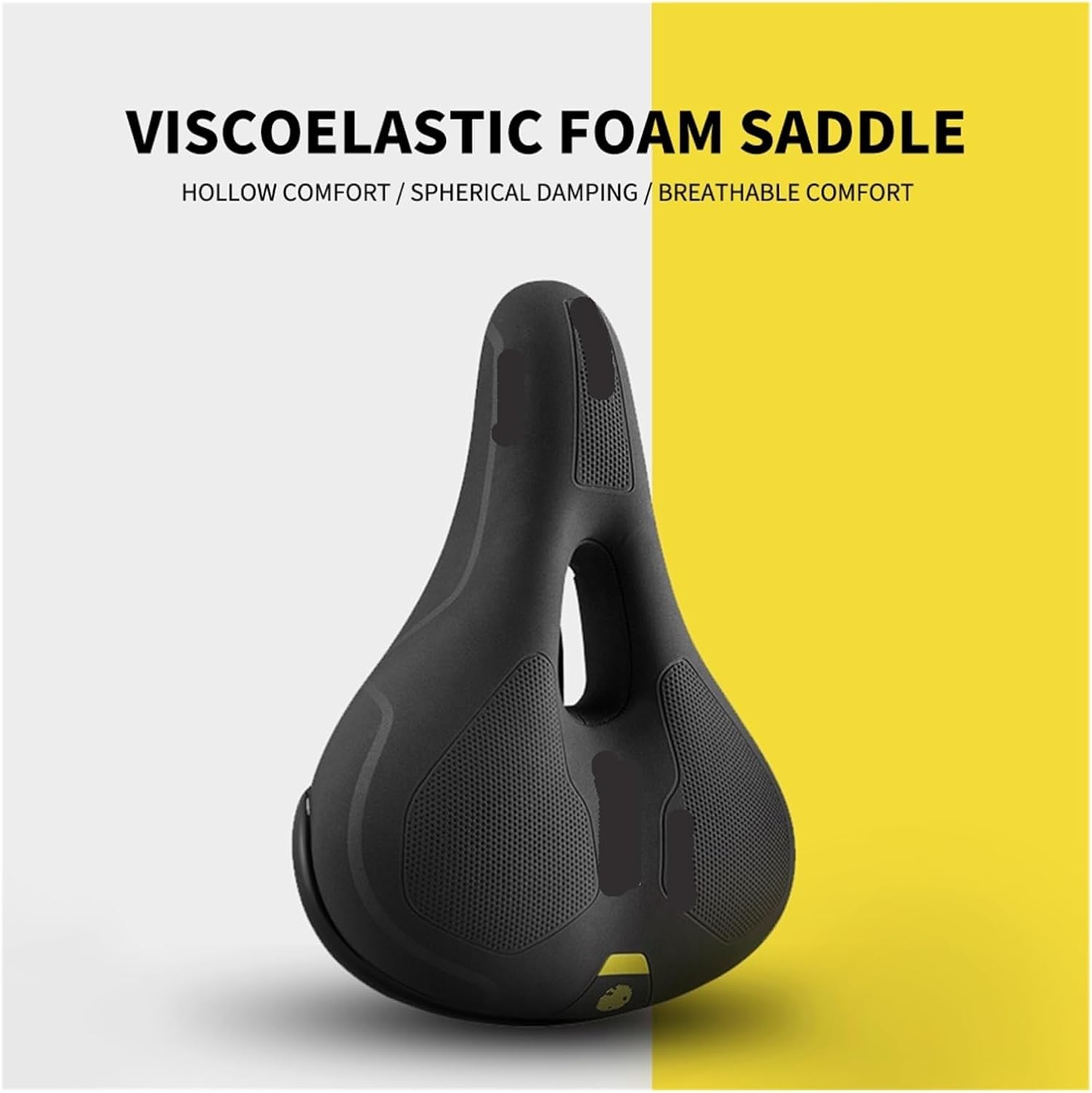 Bicycle Saddle, Comfortable Bike Seat for Mountain and Road Cycling, Soft Cushion Accessories