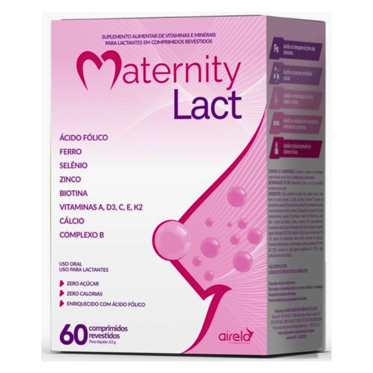 Maternity Lact 60cp Vitamina Gravidas Gestantes Lactantes Completa Kit 2 em promoção! Veja a oferta e mais achadinhos de Vitaminas & Suplementos 6 Hoje é o melhor dia para comprar Maternity Lact 60cp Vitamina Gravidas Gestantes Lactantes Completa Kit 2 com aquele preço maroto! Promoção! Aproveite a oferta! 6