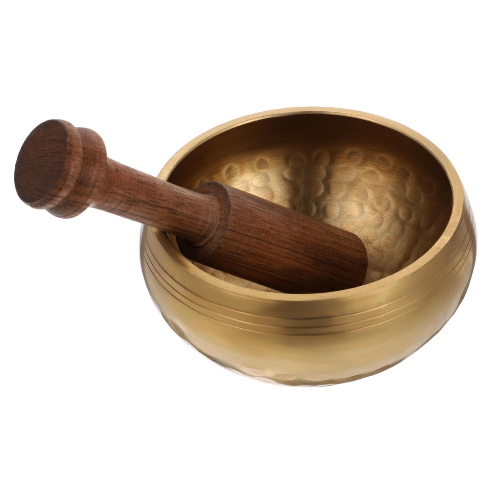 GALPADA 1Set Resonance Singing Bowl for Meditation and Yoga Includes Easy Grip Mallet for Sound Healing and Relief
