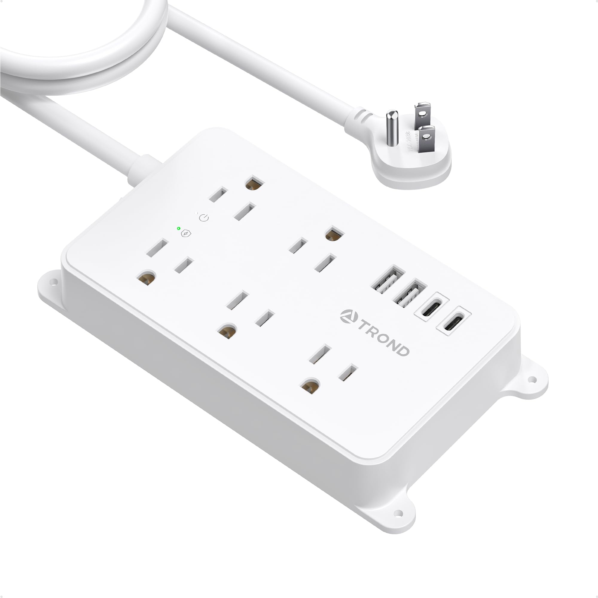 TROND Power Strip Surge Protector, Wall Mount, 5ft, ETL Listed — Amazon image 29
