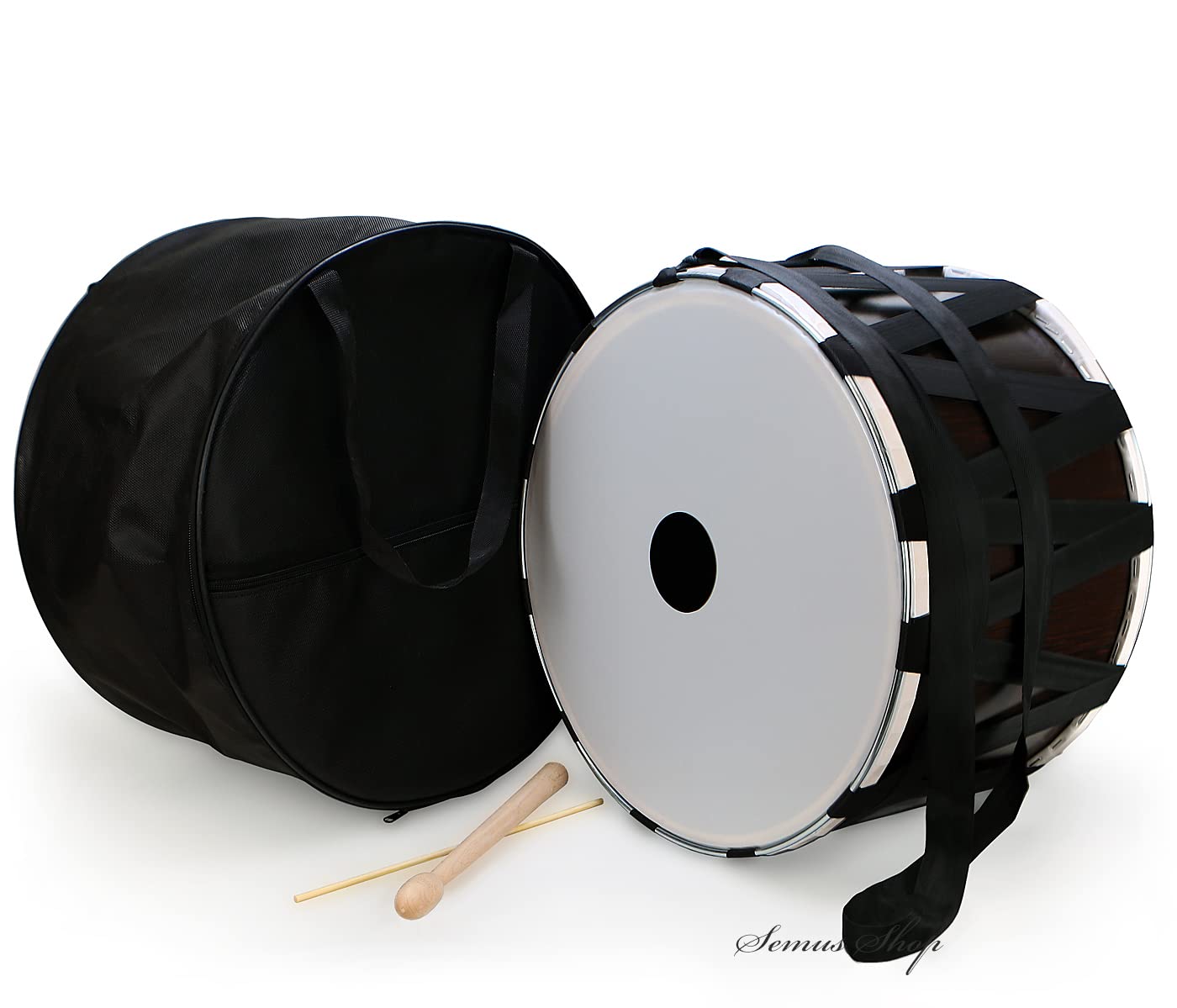 Orientalische Kinder DAVUL Dhol Drum Schlagzeug 40cm. 100% Handmade, (K-40)