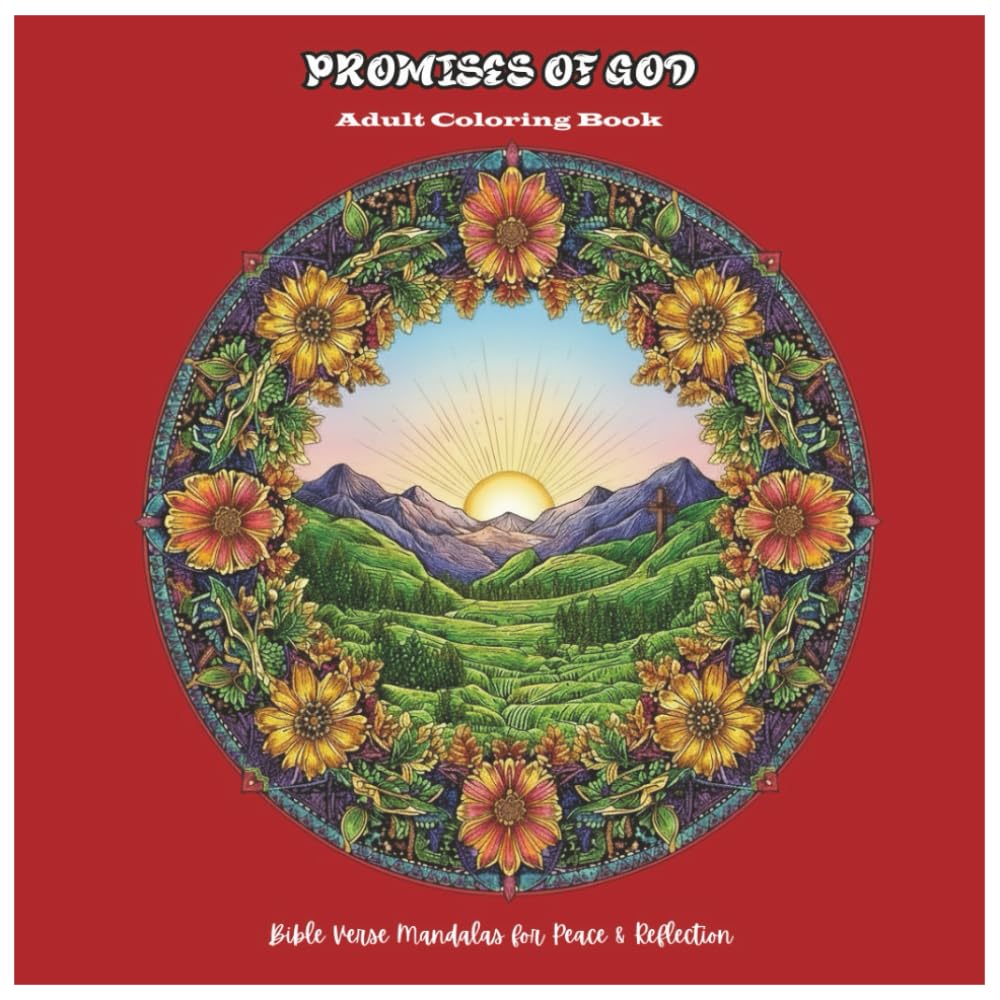 Promises of God: Adult Coloring Book