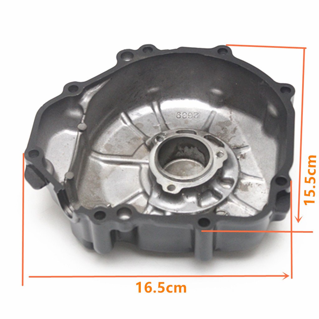 Milageto Engine Cover per Motore Statore Carter Motore in Alluminio Resistente E Ricambio Diretto Adatto a Motociclisti Officina Meccanica