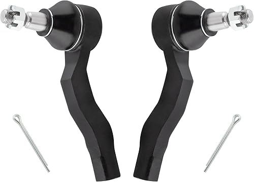 BOXI 2 eslabones de extremo de barra de acoplamiento exterior delantera para Infiniti G35 2003 2004 2005 2006 RWD/para Infiniti G35 2007 Coupe/para