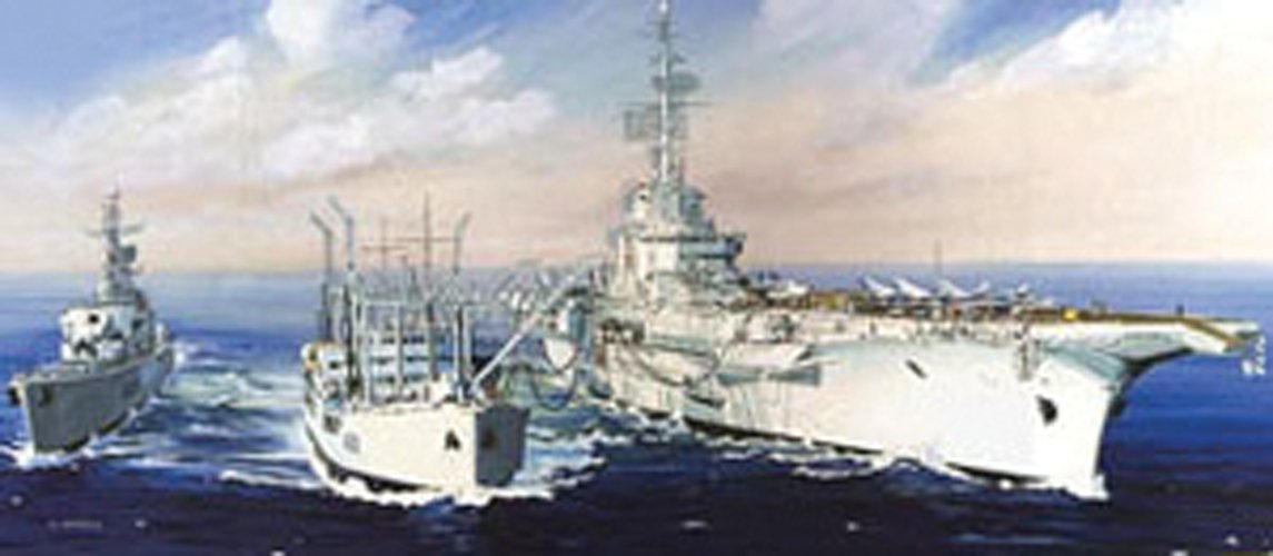 Heller - 81092 - Construction Et Maquettes - Task Force "Ravitaillement À La Mer" - Echelle 1/400ème