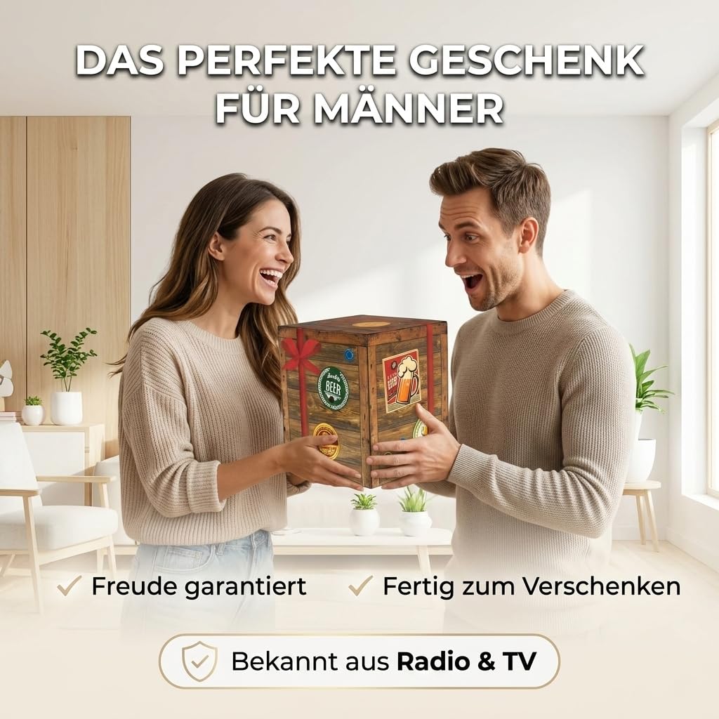 Geschenk für Männer "BIER AUS ALLER Welt" + Bier Geschenke Geburtstag