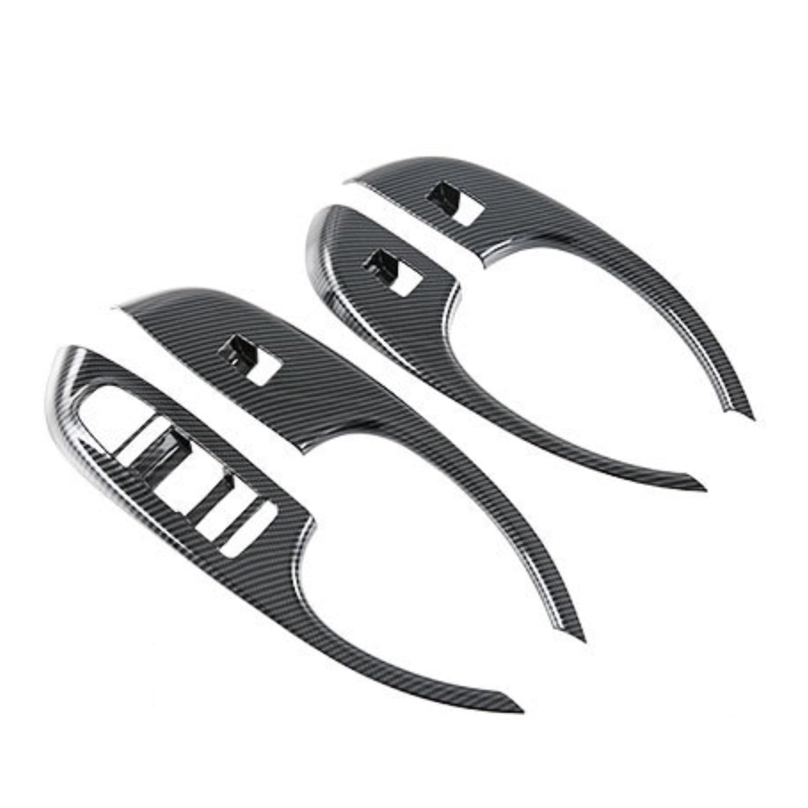 QBKGMEWCA Interior Window Lift Control Button Gear Shift Decoration Supplies Frame Accessories Compatible for BYD Dolphin(Type4 4pcs)