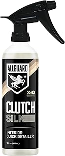 Clutch Silk - Interior Cleaner & Quick Detailer Formulated with XiO2™ Ceramic - Protects While Cleaning Leather, Plastics, Vinyl, Glass & More - Satin Finish with UV Defense & Anti-Static