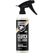 Clutch Silk - Interior Cleaner & Quick Detailer Formulated with XiO2TM Ceramic - Protects While Cleaning Leather, Plastics, Vinyl, Glass & More - Satin Finish with UV Defense & Anti-Static
