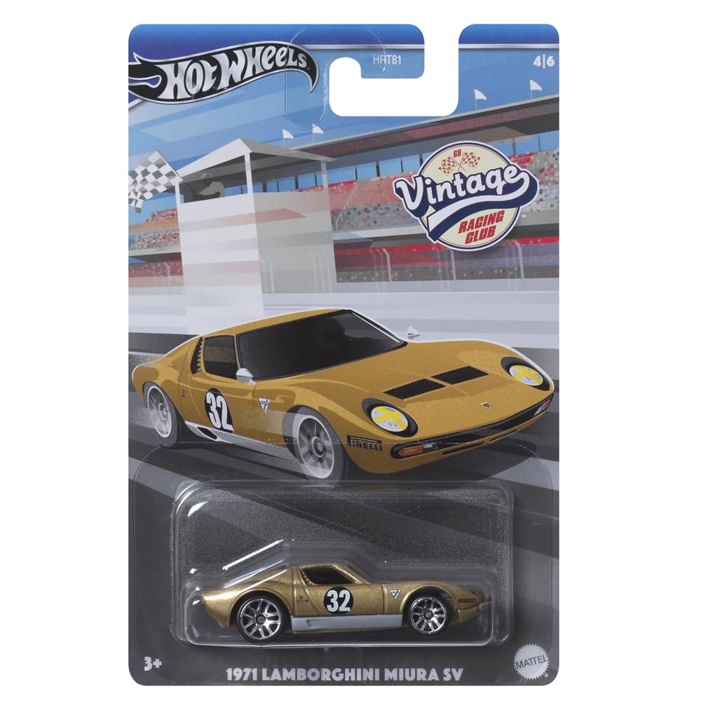 Amazon.com: Hot Wheels Collectible Die-Cast Vintage Racing