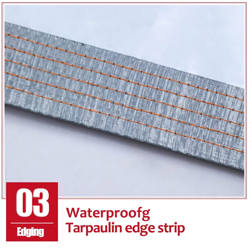 Transparente Abdeckplane Plane wasserdicht 1m,2m,3m,4m, Regenschutzplane für Garten Pflanzen überdachung,Kunststoffplane Holzplane staubdicht wetterfest (3X5m)