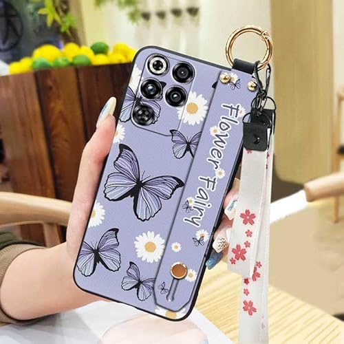 Phone Case Compatible with ZTE Nubia RedMagic11 Pro/11Pro+, Protective Silicone Shockproof Kickstand Design Oil Painting Durable