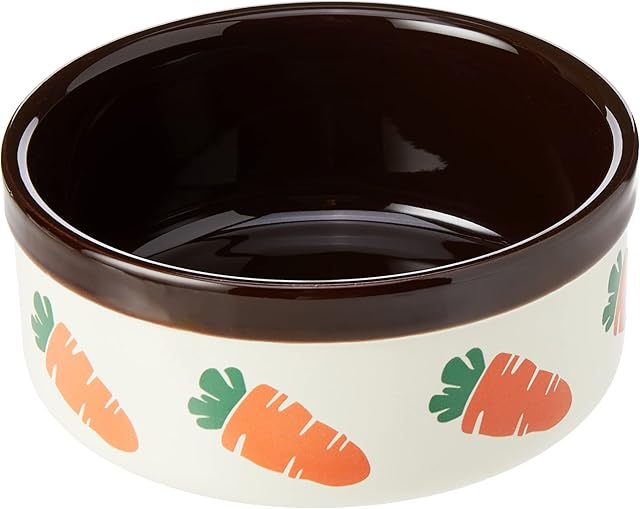 Rosewood Boredom Breaker Small Animal Feeding Dish,Green,5inch