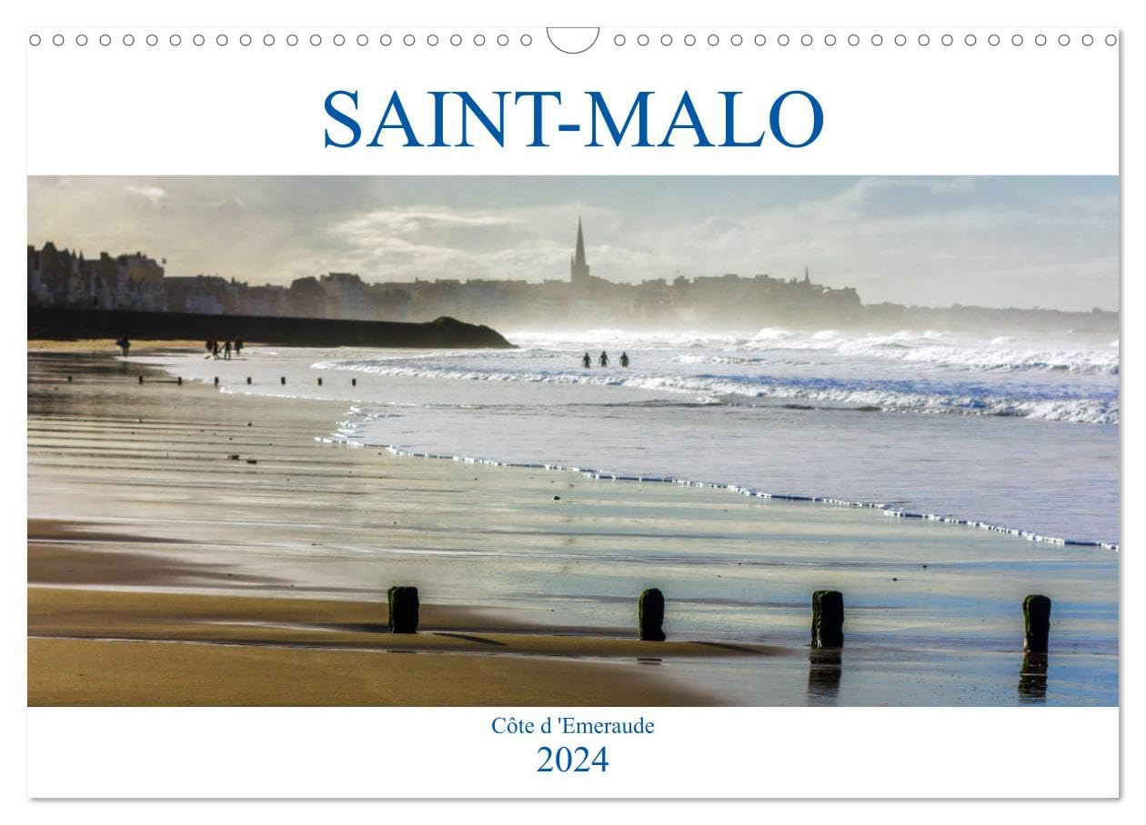 Calendrier Saint-Malo 2024 grand format pour vibrer au rythme de la Bretagne celte
