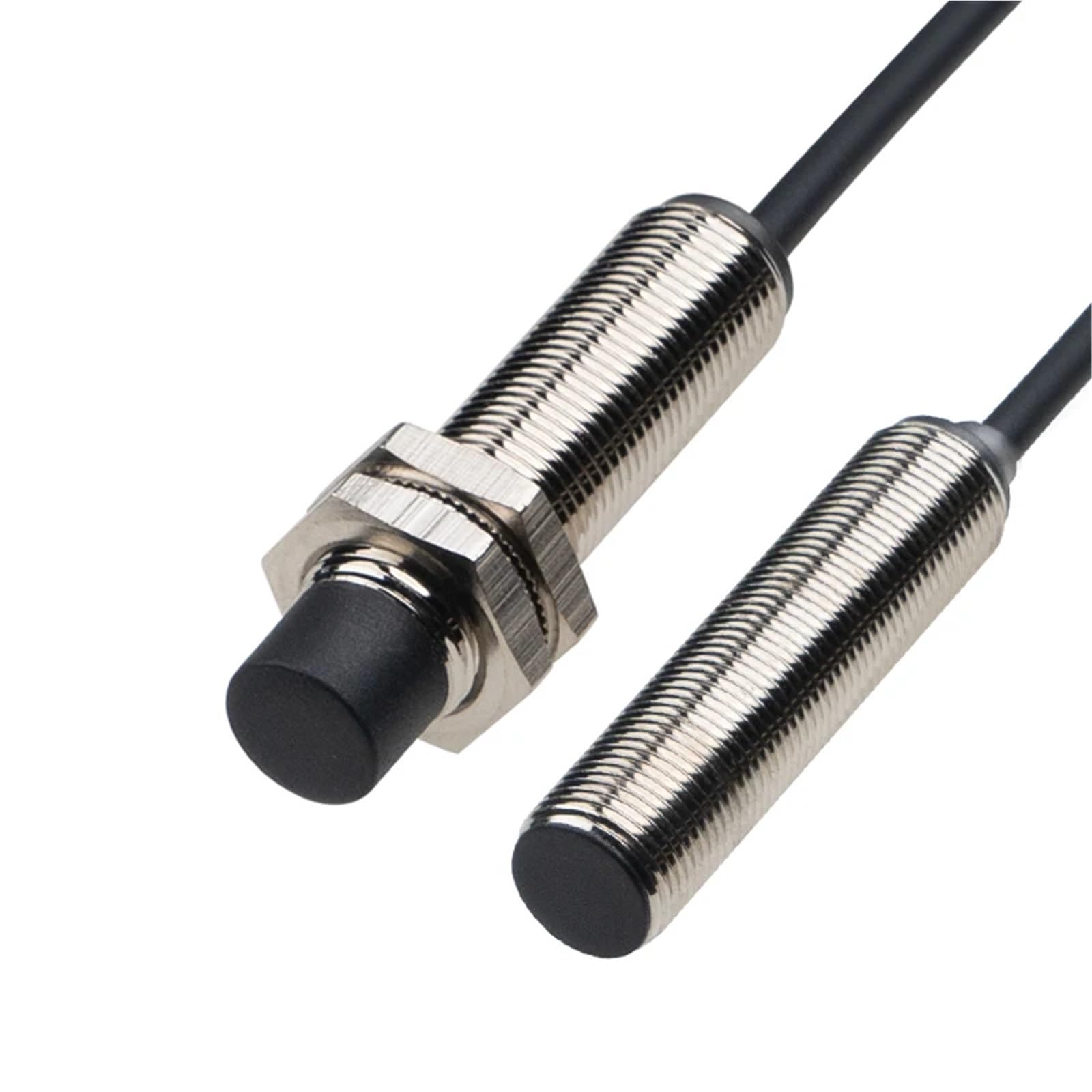 Interruptor de proximidad inductivo de larga distancia con rosca M18 NPN/PNP, sensor cilíndrico metálico, normalmente abierto y normalmente cerrado(E2ZE-M18KN16W-N1)