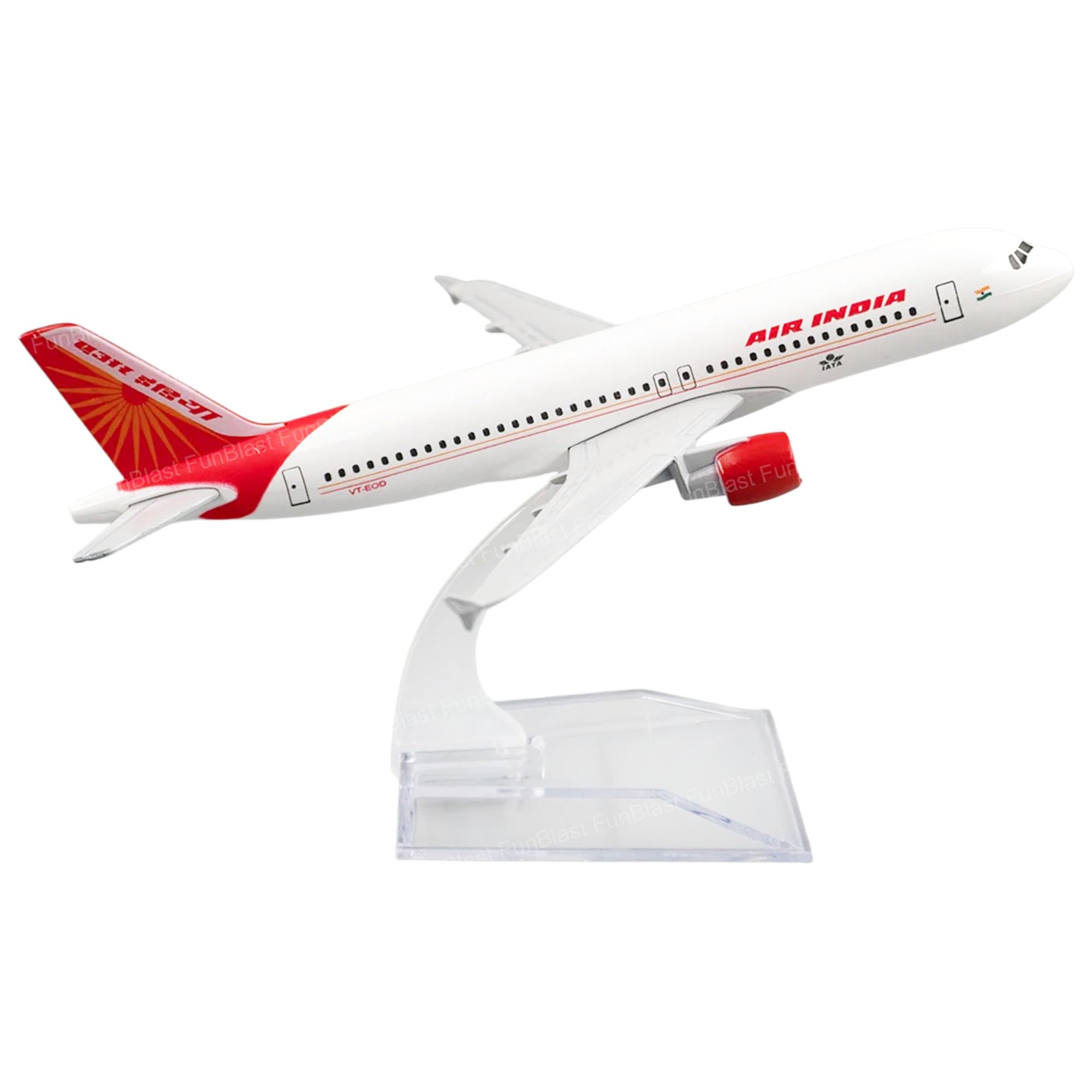 FunBlast Diecast Aeroplane Scale Model - Airplane Miniature Model Only for Display, Size -14 Cm (A350-Air India) — Amazon image 12